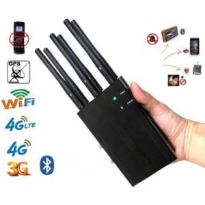 hochleistungs-handy-signal-störsender mit 6 antennen gsm 3g 4g wifi gps 1