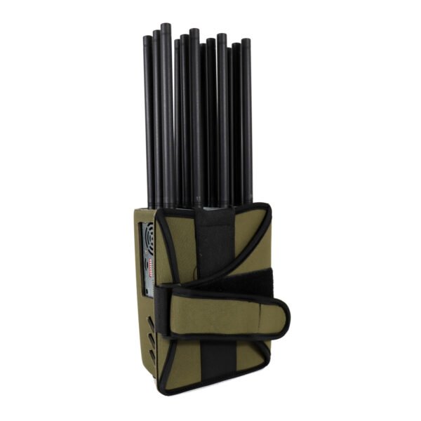 cell phone jammer 5g portable with 12 antennas 37w 10