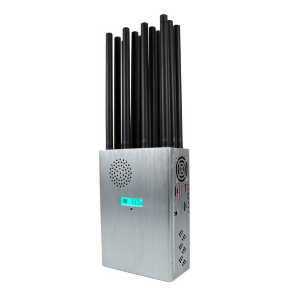 cell phone jammer 5g portable with 12 antennas 37w 9