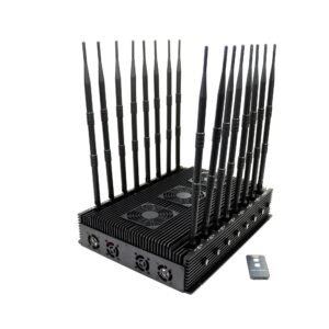 full band mobile phone jammer 16 antenas wifi gps lojack uhf vhf 2