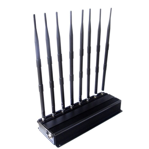 brouilleur de téléphone portable wifi de bureau à 8 antennes de haute qualité 1