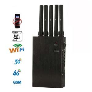 brouilleur gps gsm 3g 4g wifi portable à 5 bandes 1