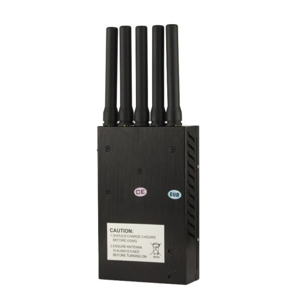 5-band portable gps gsm 3g 4g wifi jammer 2