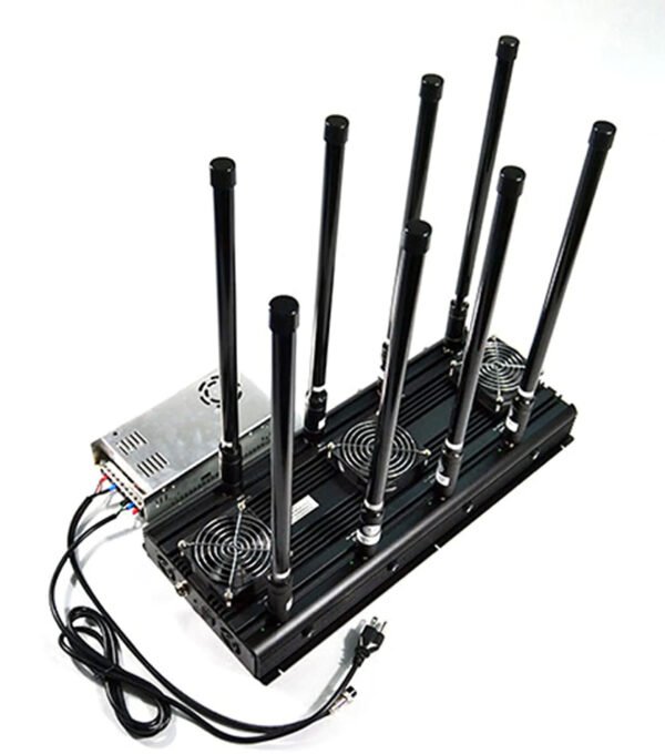 wifi jammer 8 bandas 3g 4g con sistema de refrigeración 3